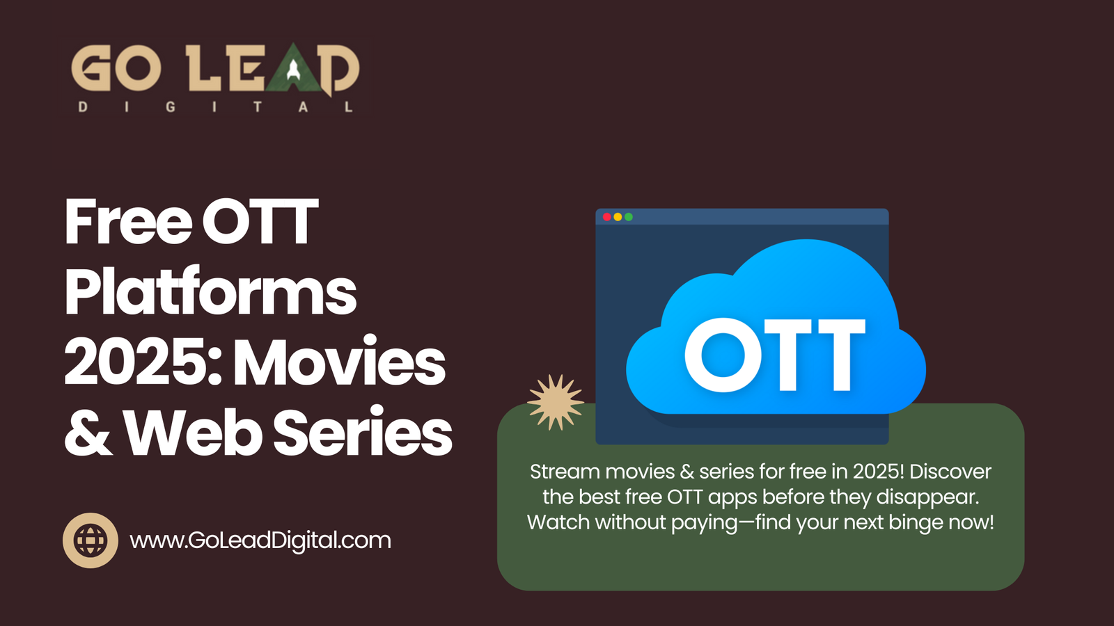 Free OTT Platforms 2025: Movies & Web Series
